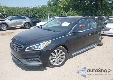 2017 Hyundai Sonata Sport from USA, damaged, VIN 5NPE34AF2HH464638